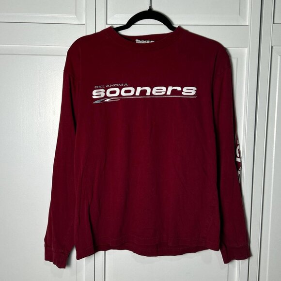 y2k Skater University of Oklahoma Long Sleeve Tee - Picture 1 of 4